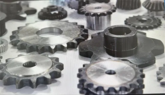 Final sprocket assembly with hub, ready for balancing.