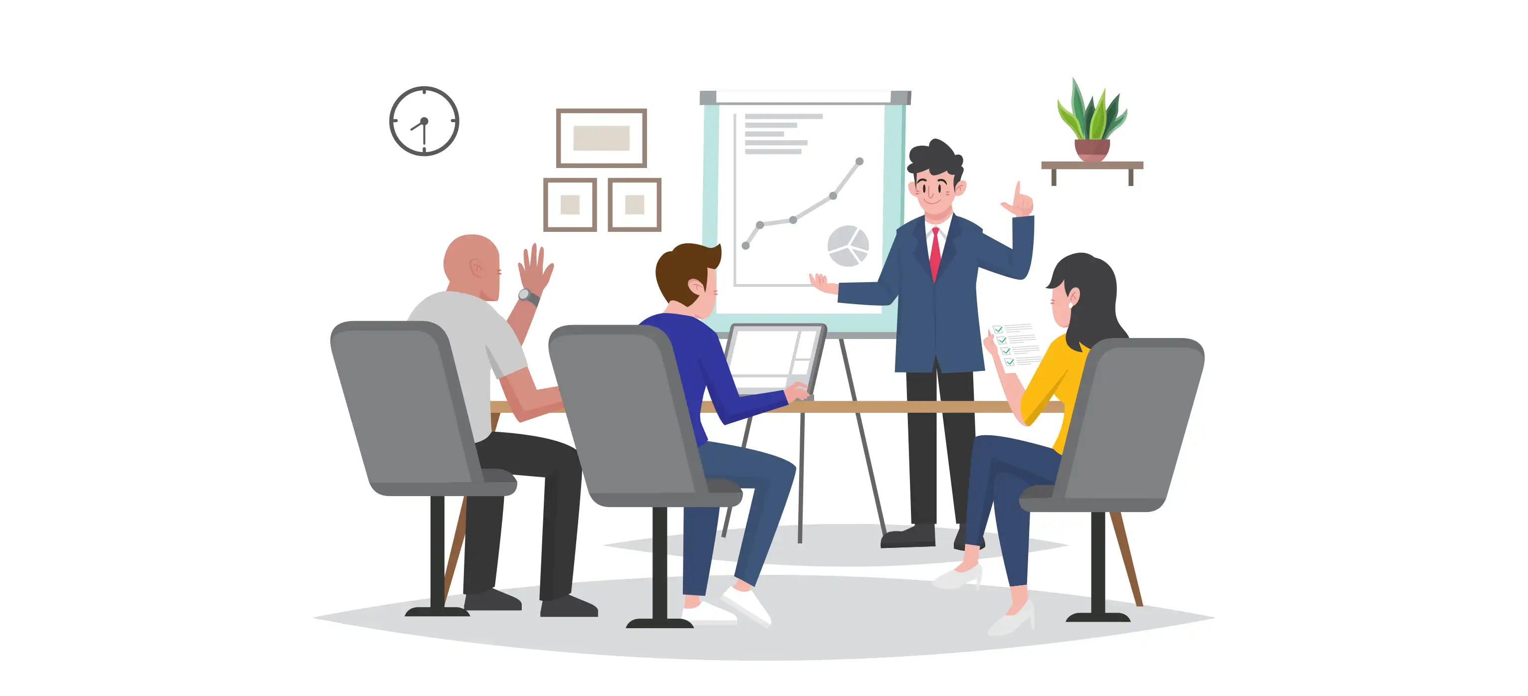 Technical training session for plant maintenance